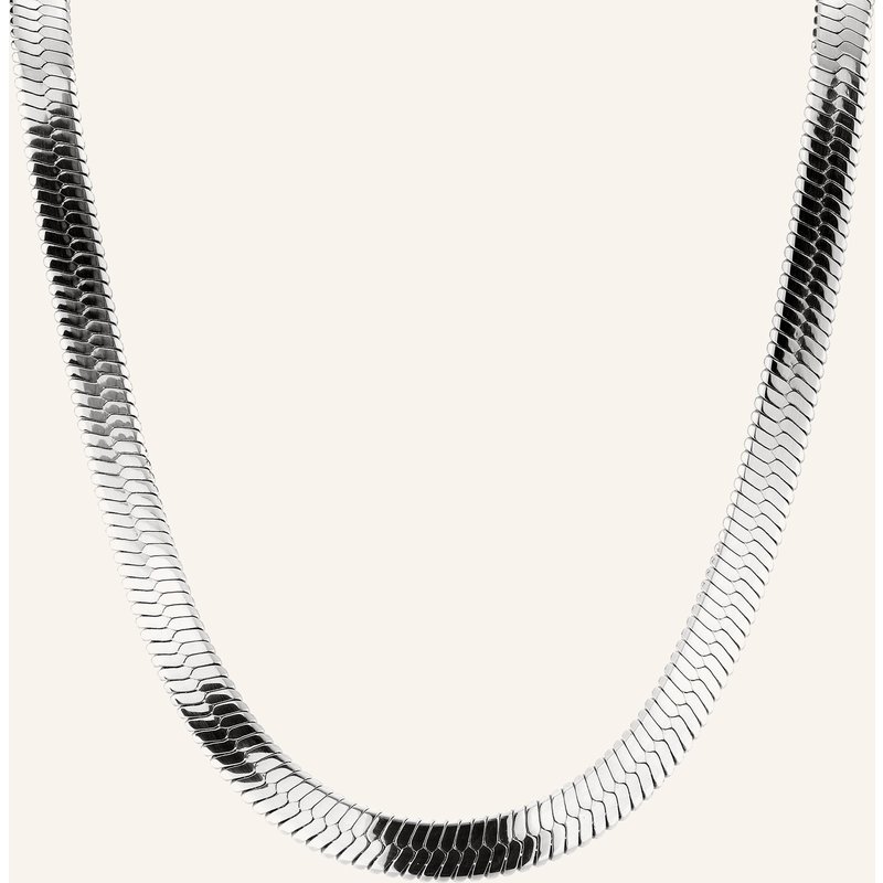 Liebeskind Halskette Aus Edelstahl silber
