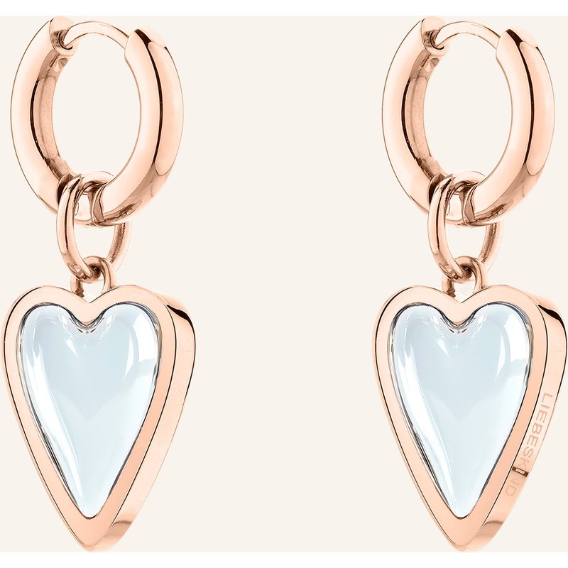 Liebeskind Creolen Aus Edelstahl rosegold