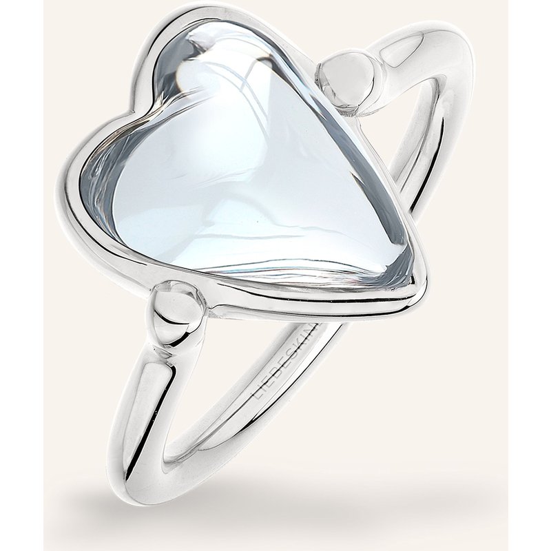 Liebeskind Ring Aus Edelstahl silber