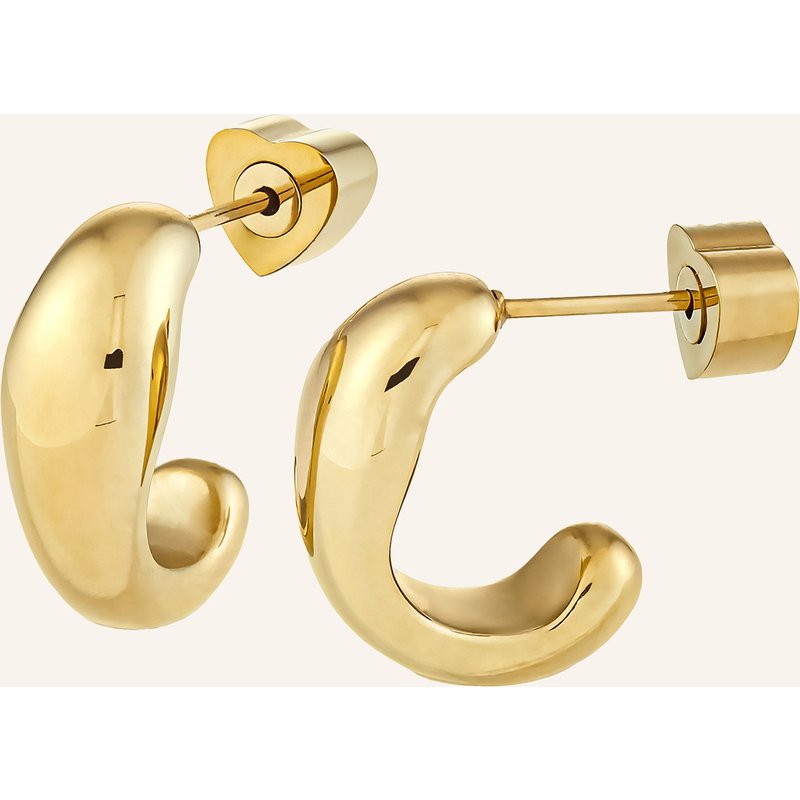 Copenhagen Studios Ohrstecker Aus Edelstahl gold