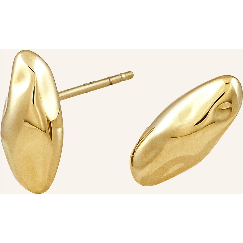 Copenhagen Studios Ohrstecker Aus Edelstahl gold