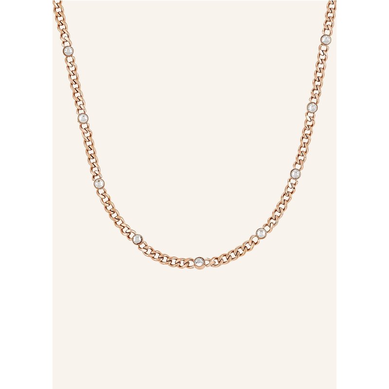 Copenhagen Studios Halskette Aus Edelstahl rosegold