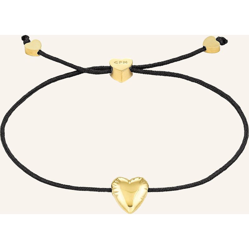 Copenhagen Studios Armband Aus Edelstahl schwarz