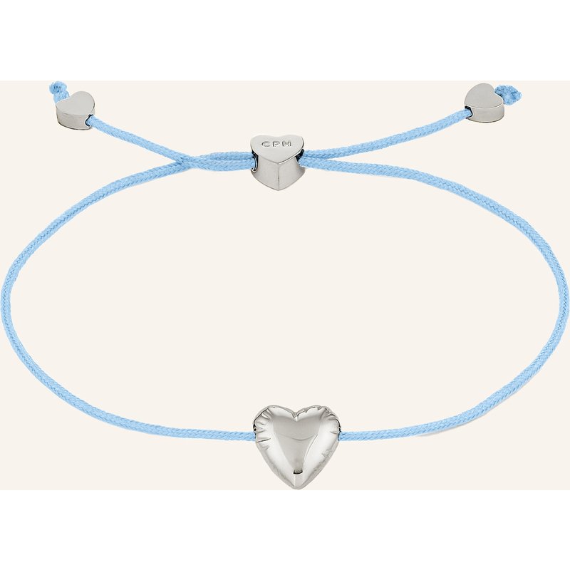 Copenhagen Studios Armband Aus Edelstahl blau
