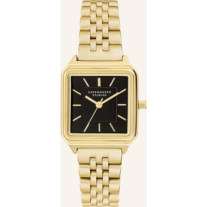 Copenhagen Studios Armbanduhr Aus Edelstahl gold