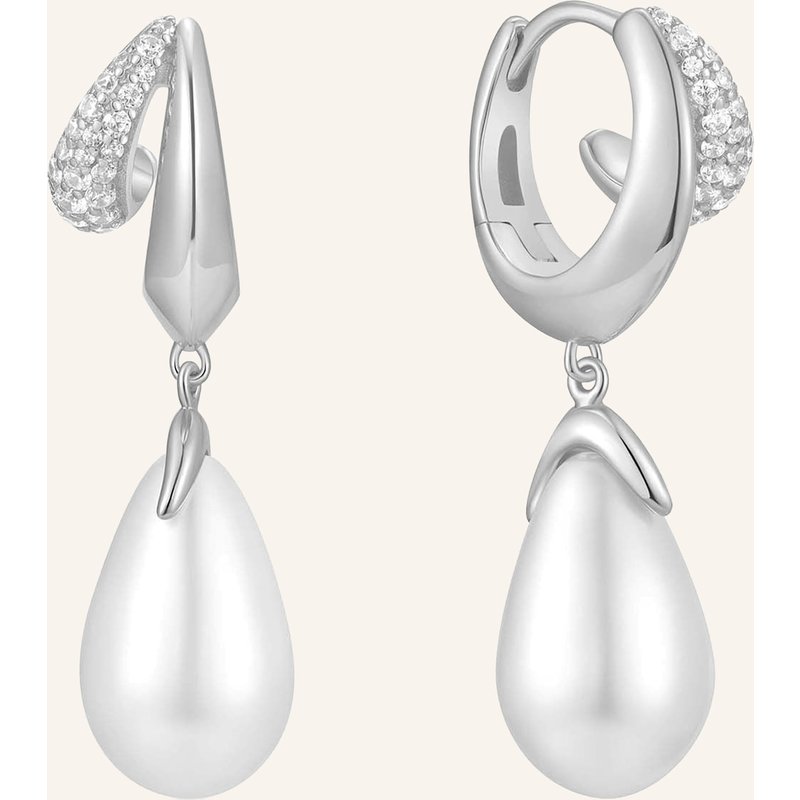 Ania Haie Creolen Aus 925er Sterlingsilber silber