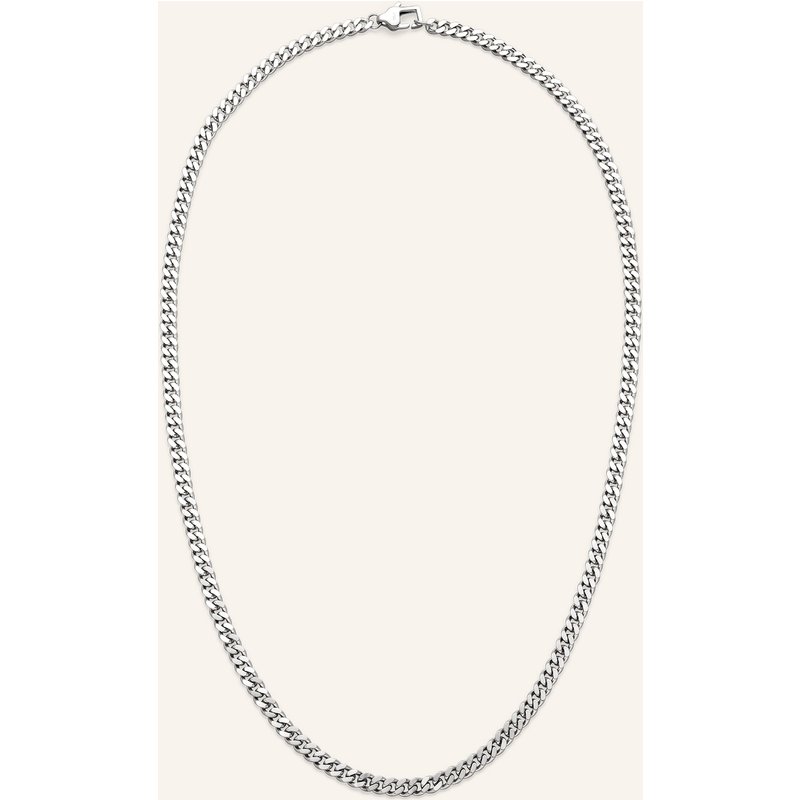 S.Oliver Halskette Aus Edelstahl silber