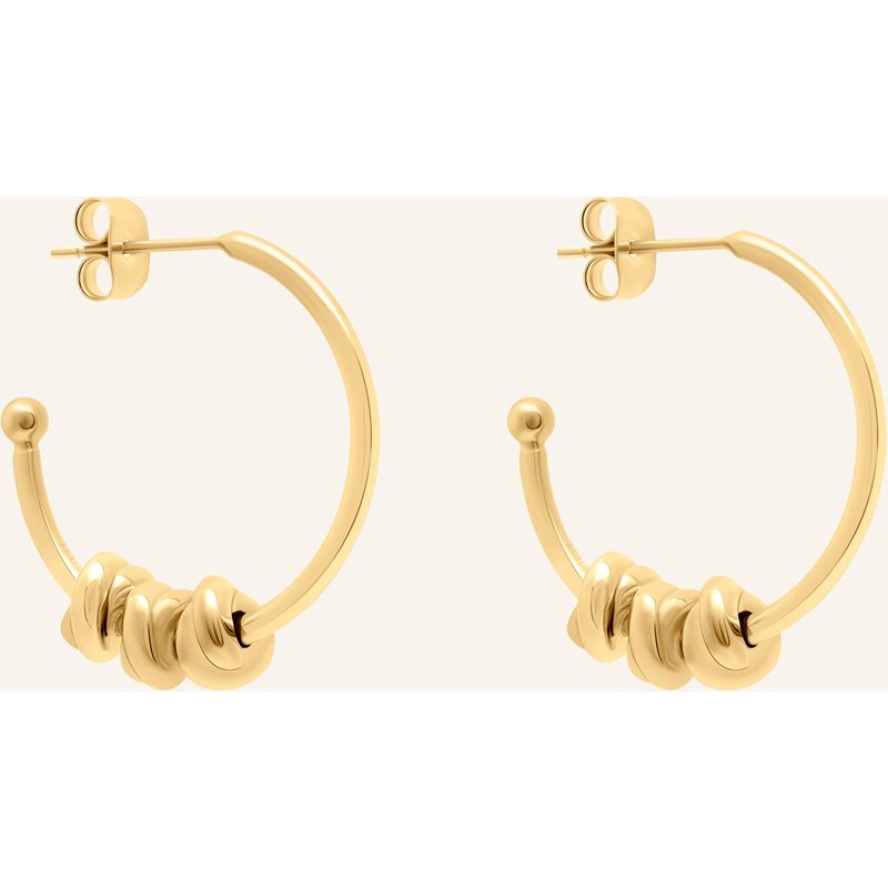 S.Oliver Creolen Aus Edelstahl gold