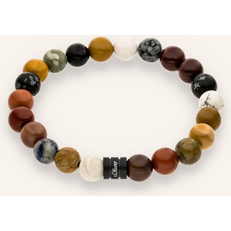 S.Oliver Armband Aus Textil braun