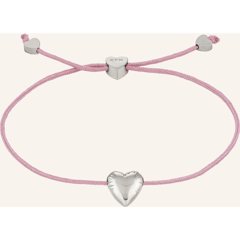Copenhagen Studios Armband Aus Edelstahl rosa