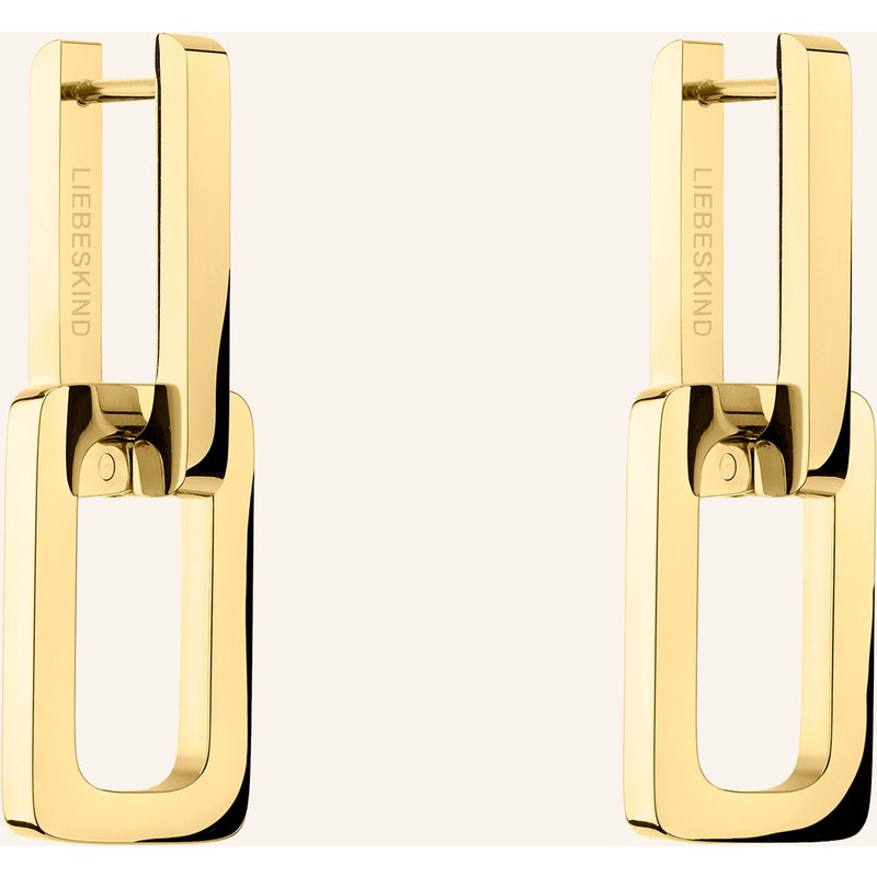 Liebeskind Creolen Aus Edelstahl gold