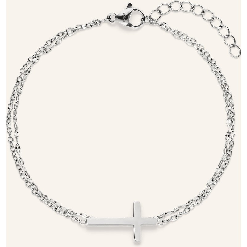 S.Oliver Armband Aus Edelstahl silber