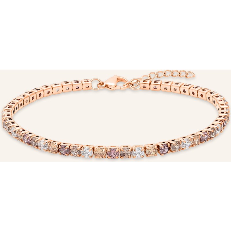 S.Oliver Armband Aus Edelstahl gold