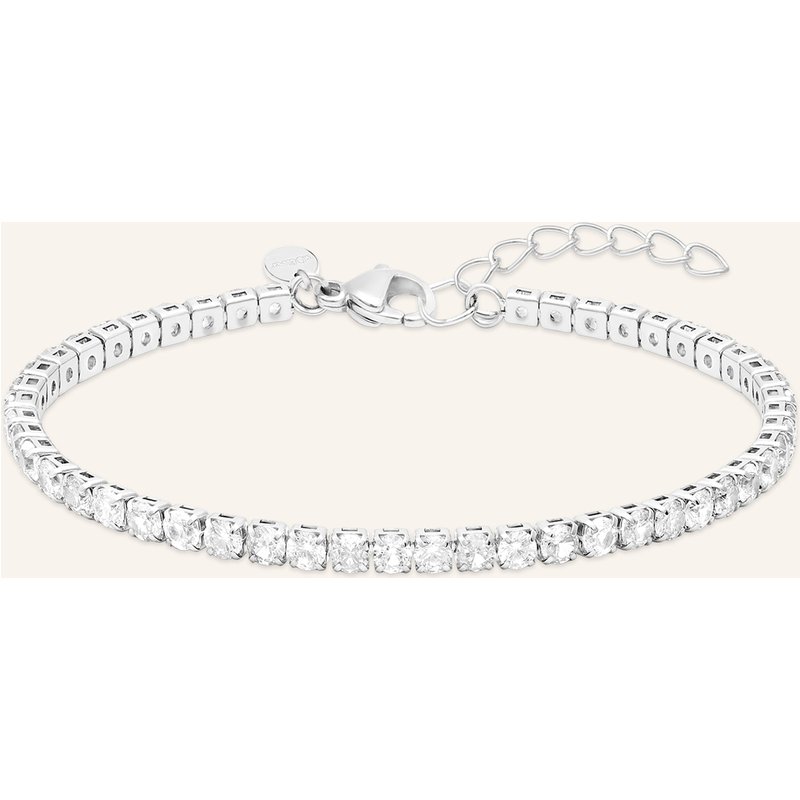 S.Oliver Armband Aus Edelstahl silber