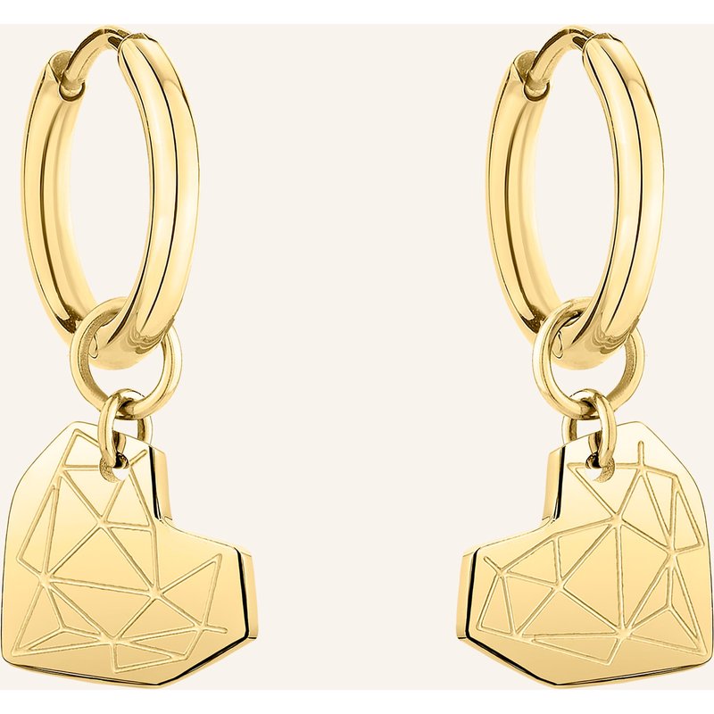Liebeskind Creolen Aus Edelstahl gold