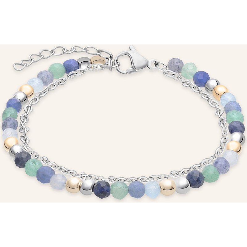S.Oliver Fußkette Aus Edelstahl silber