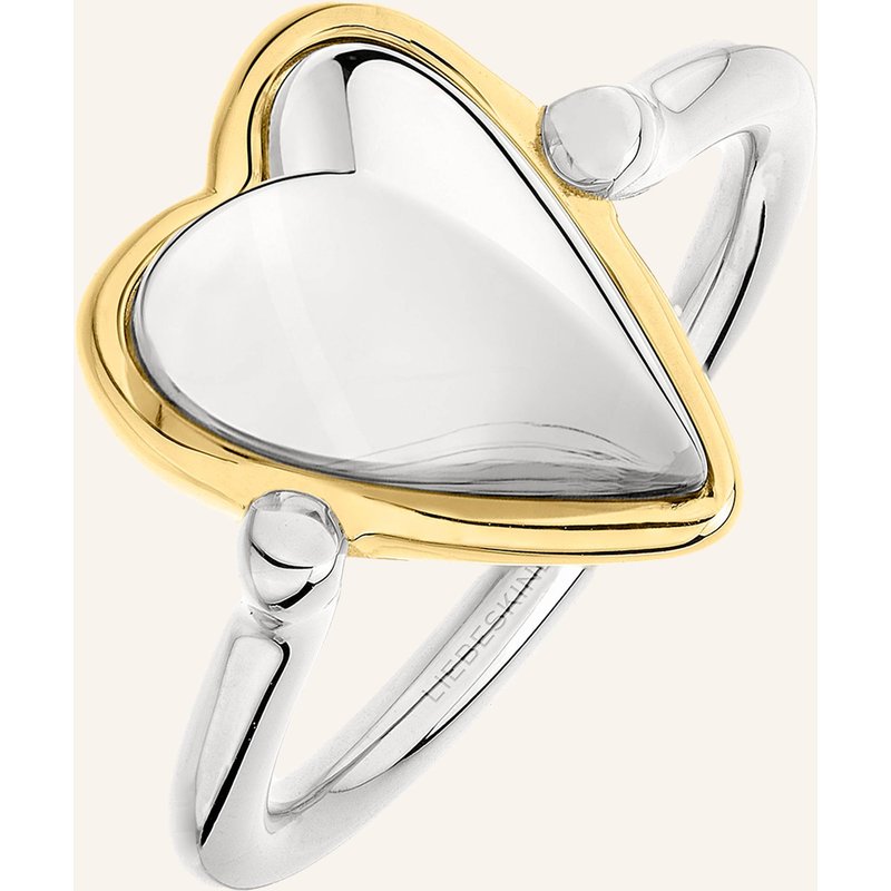 Liebeskind Ring Aus Edelstahl silber