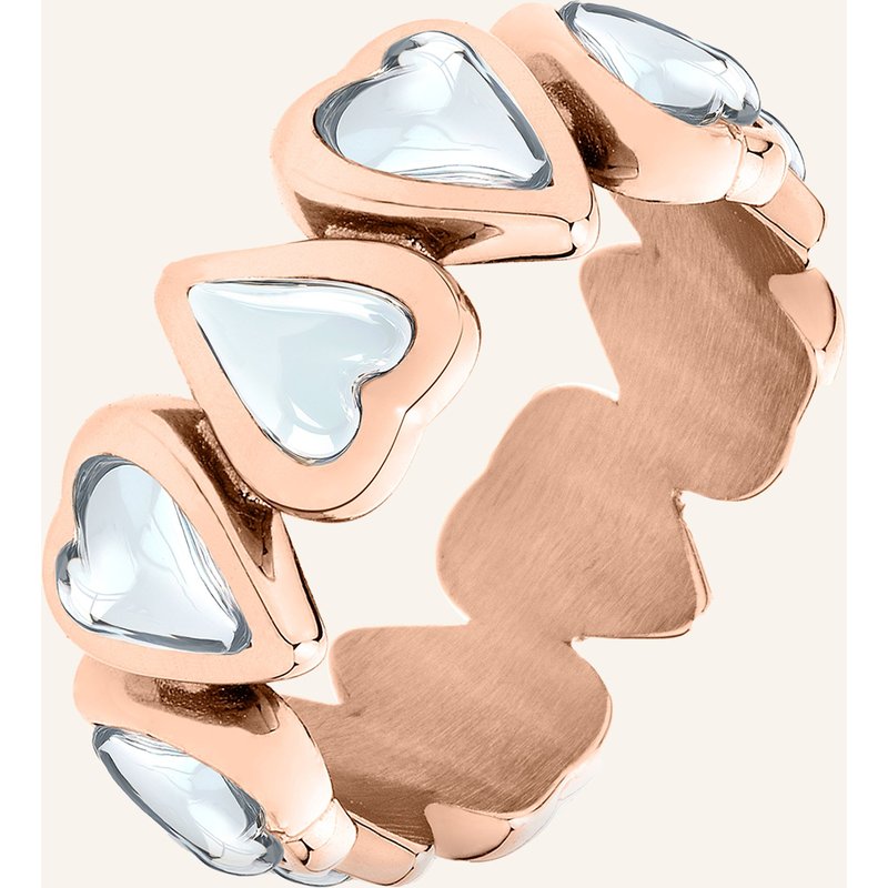 Liebeskind Ring Aus Edelstahl rosegold