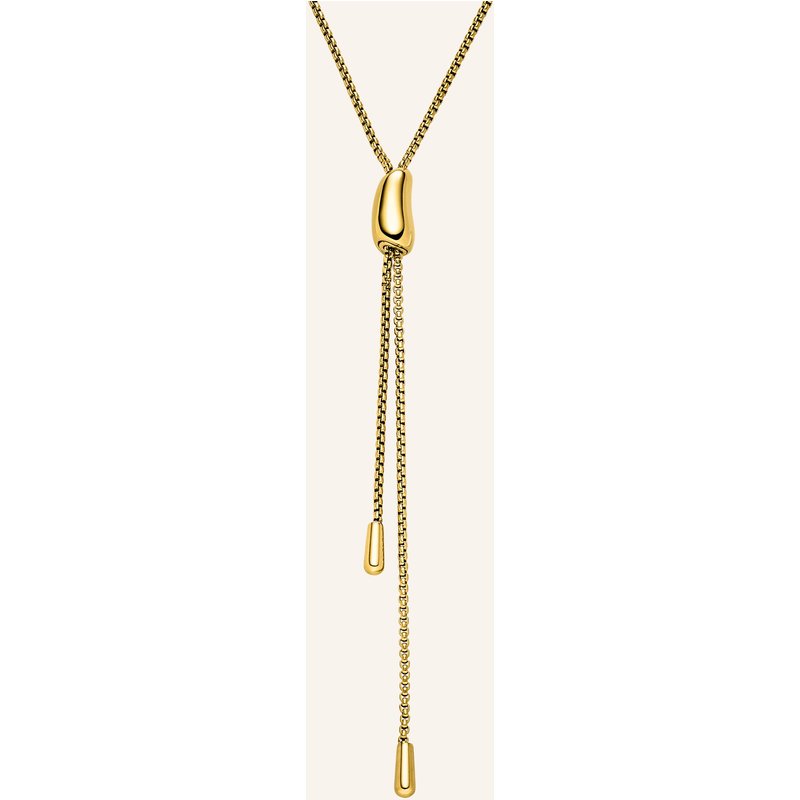 S.Oliver Halskette Aus Edelstahl gold