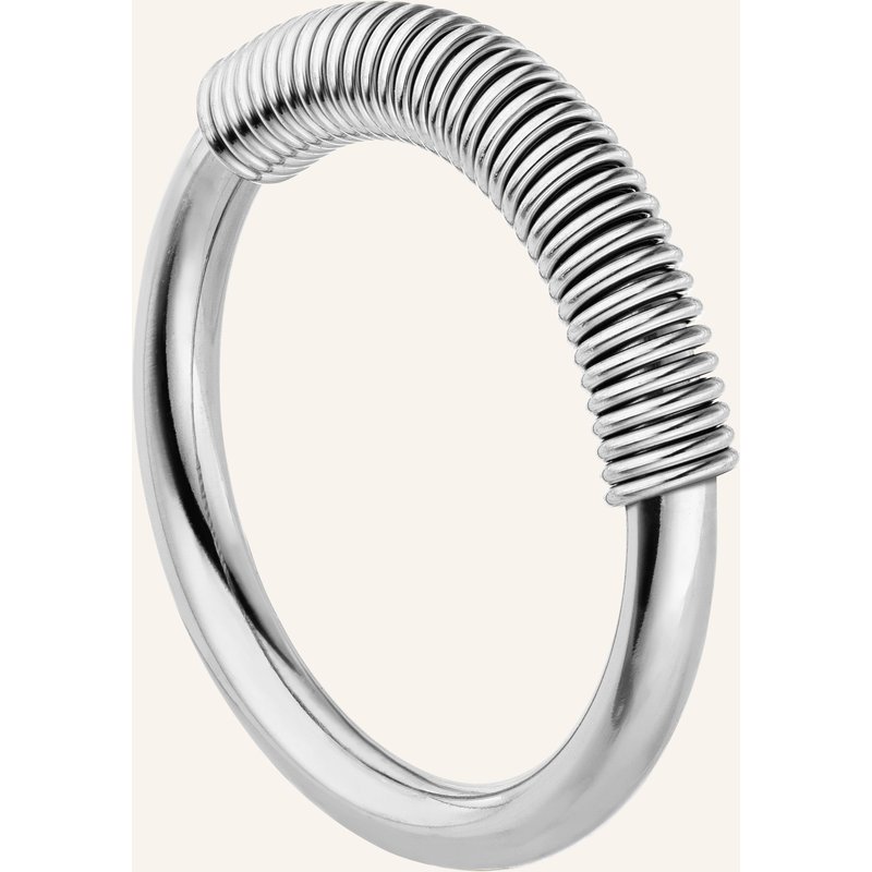 Liebeskind Ring Aus Edelstahl silber