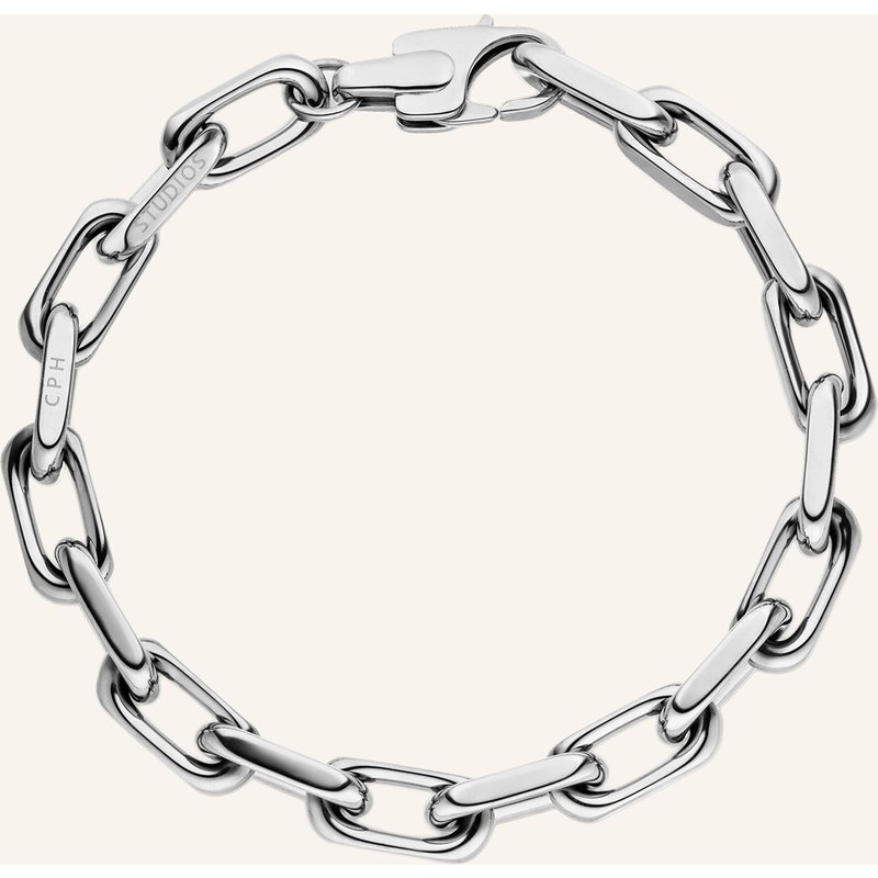 Copenhagen Studios Armband Aus Edelstahl silber
