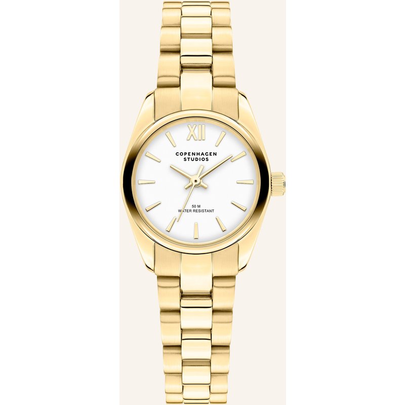 Copenhagen Studios Armbanduhr Aus Edelstahl gold