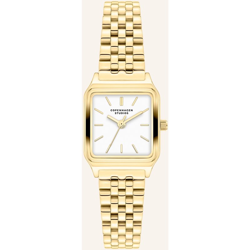 Copenhagen Studios Armbanduhr Aus Edelstahl gold