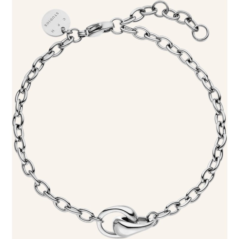 Copenhagen Studios Armband Aus Edelstahl silber
