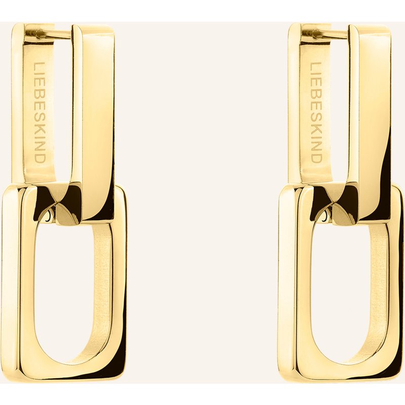 Liebeskind Creolen Aus Edelstahl gold