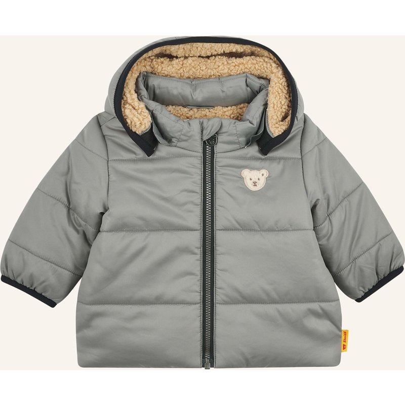 Steiff Jacke Festive Luxe grau