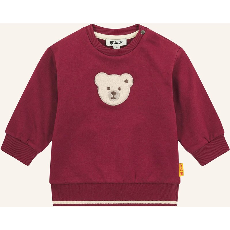 Steiff Sweatshirt Festive Luxe rot