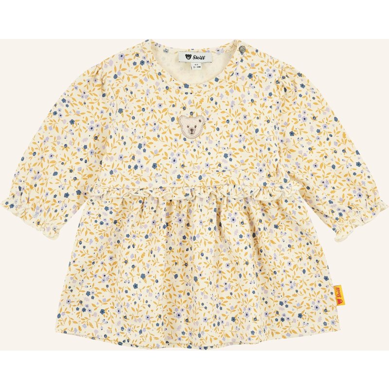 Steiff Jersey Kleid Woof & Fluff beige