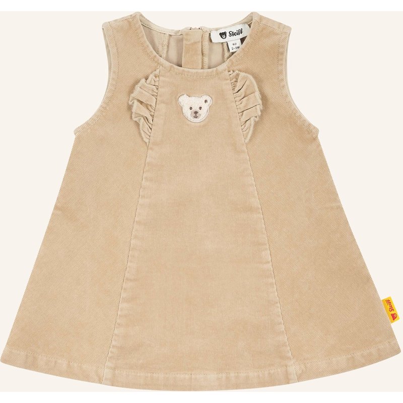 Steiff Cordkleid Winter Adventure beige