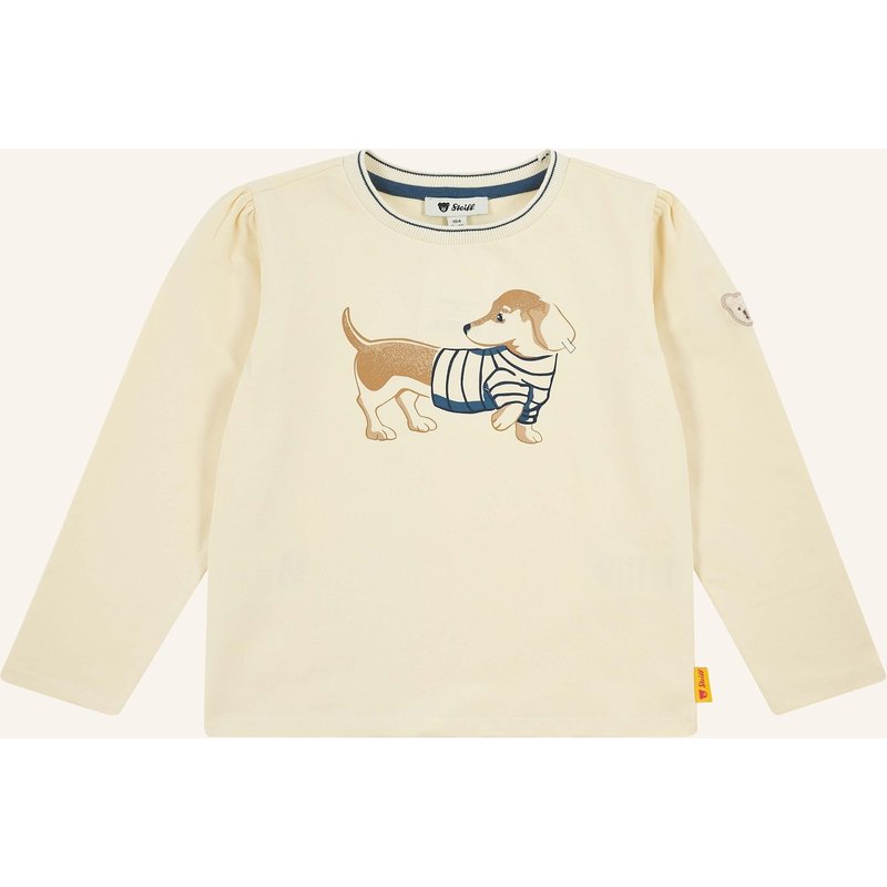 Steiff T-Shirt Woof & Fluff beige