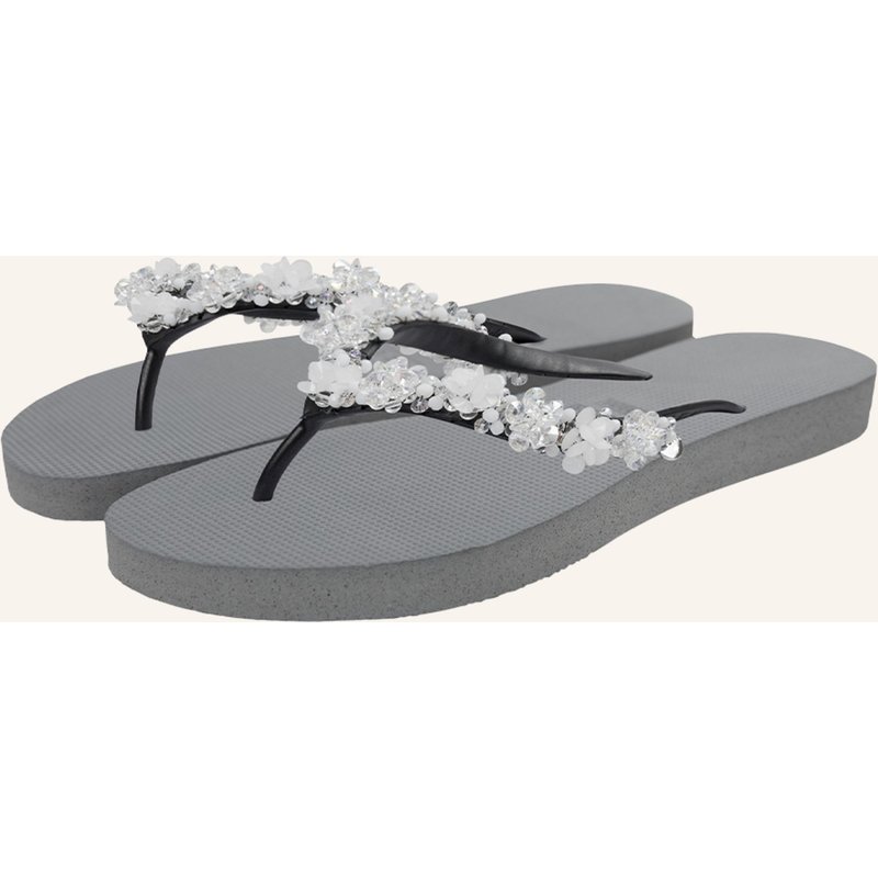 Uzurii Zehentrenner Precious Bloom White silber