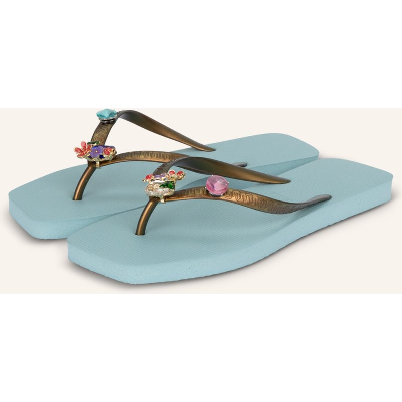 Uzurii Flip Flop Flore Square blau