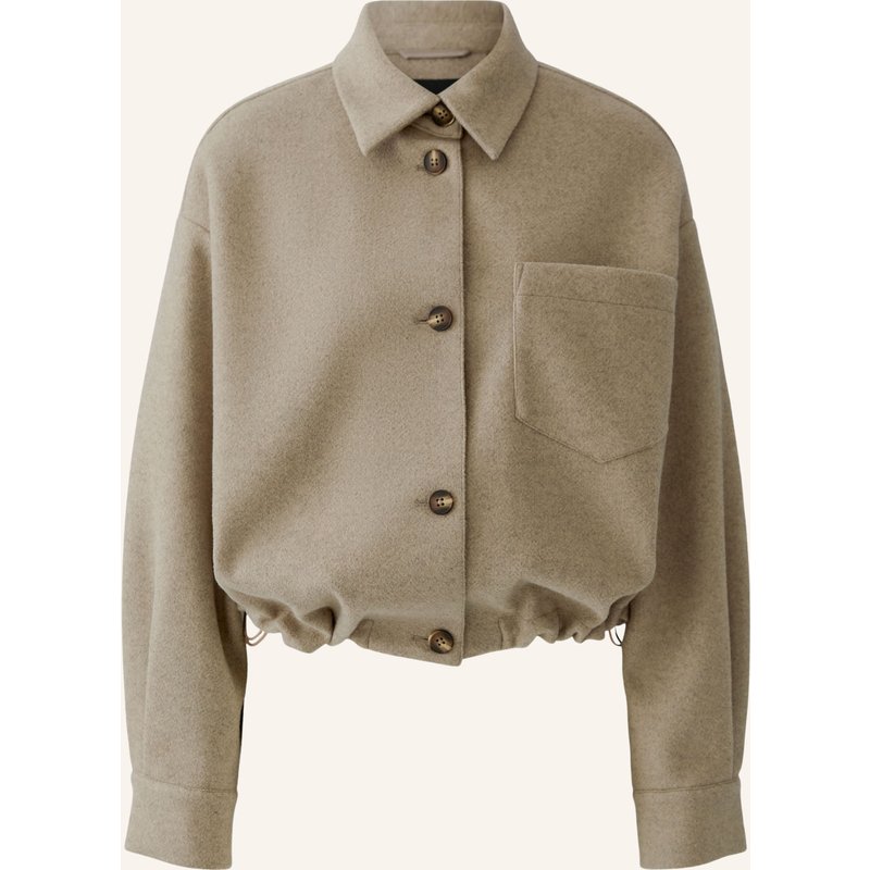Oui Jacke beige