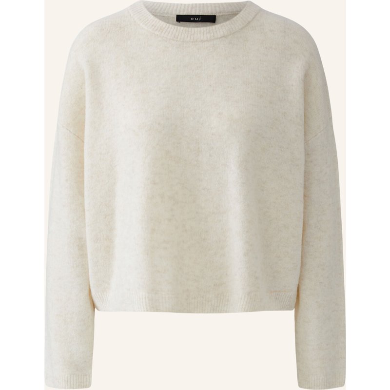 Oui Pullover Nila weiss