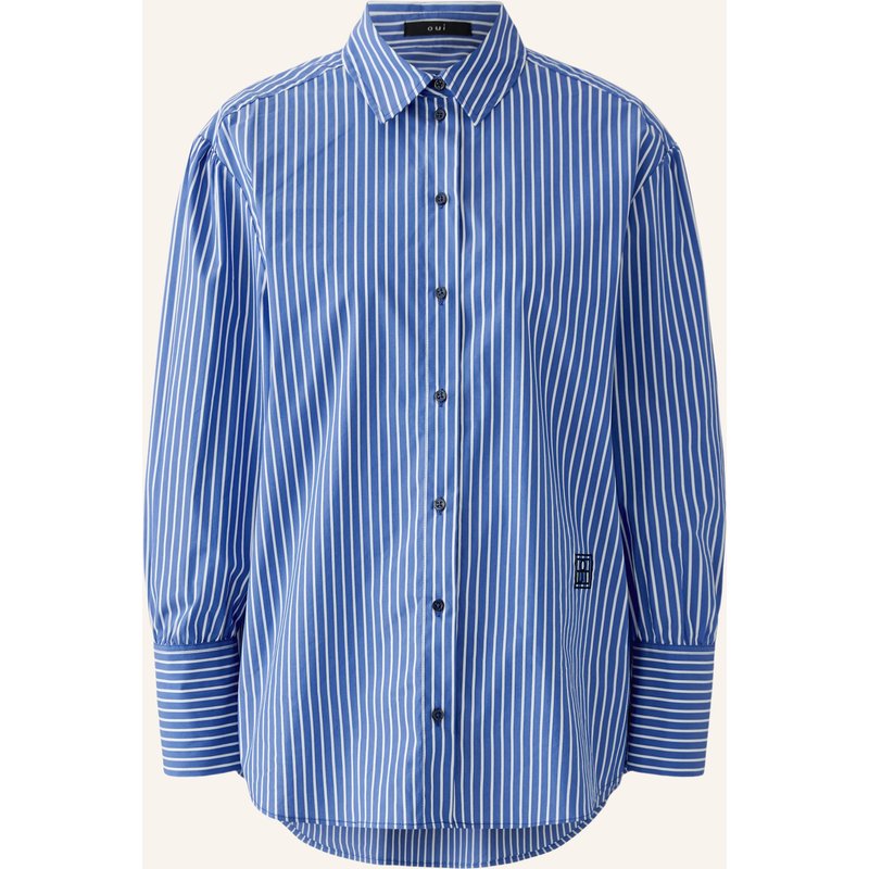Oui Bluse blau