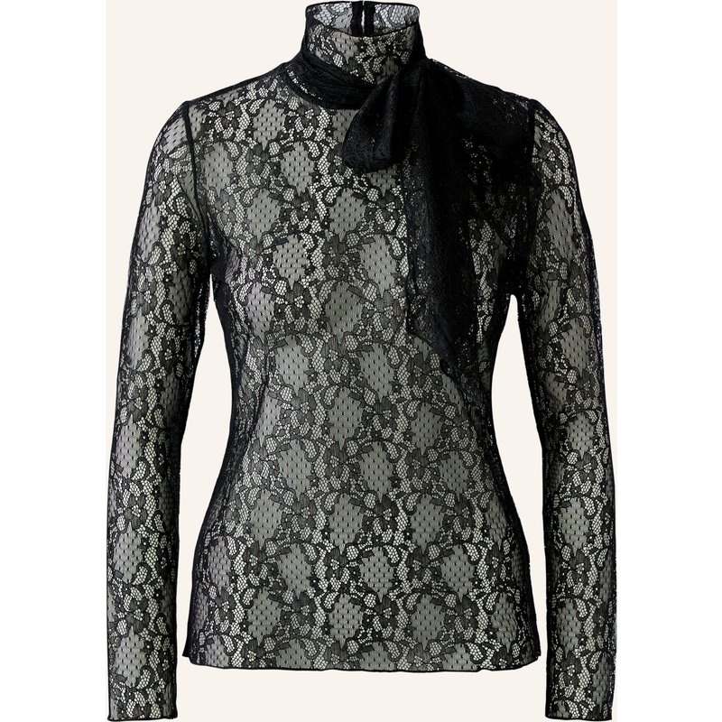Oui Longsleeve schwarz