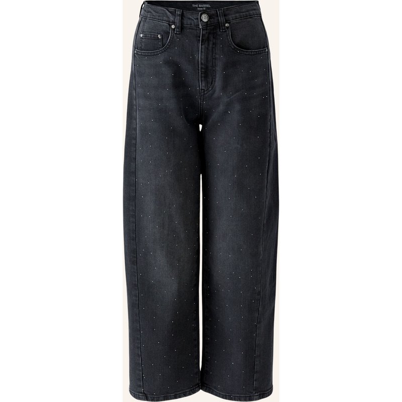 Oui Jeans grau