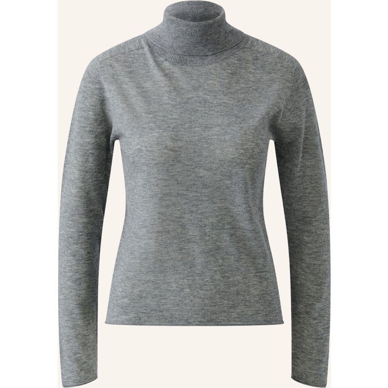 Oui Pullover grau