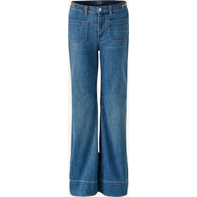 Oui Jeans blau