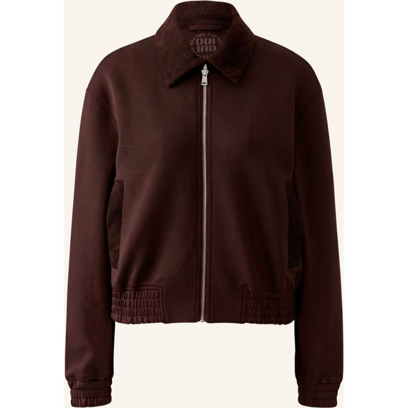 Oui Jacke braun