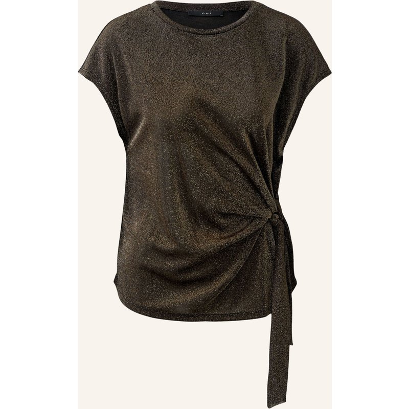 Oui T-Shirt braun