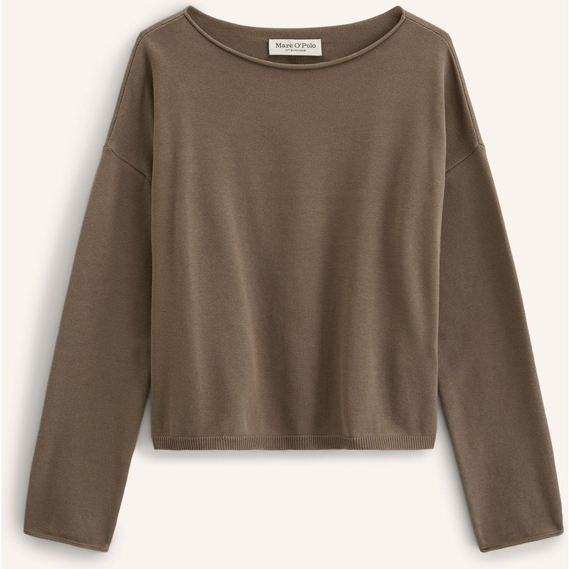 Marc O'polo Feinstrickpullover braun