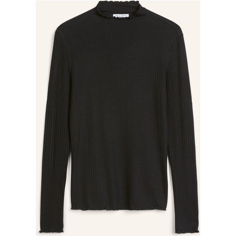 Marc O'polo Denim Ripp-Longsleeve schwarz