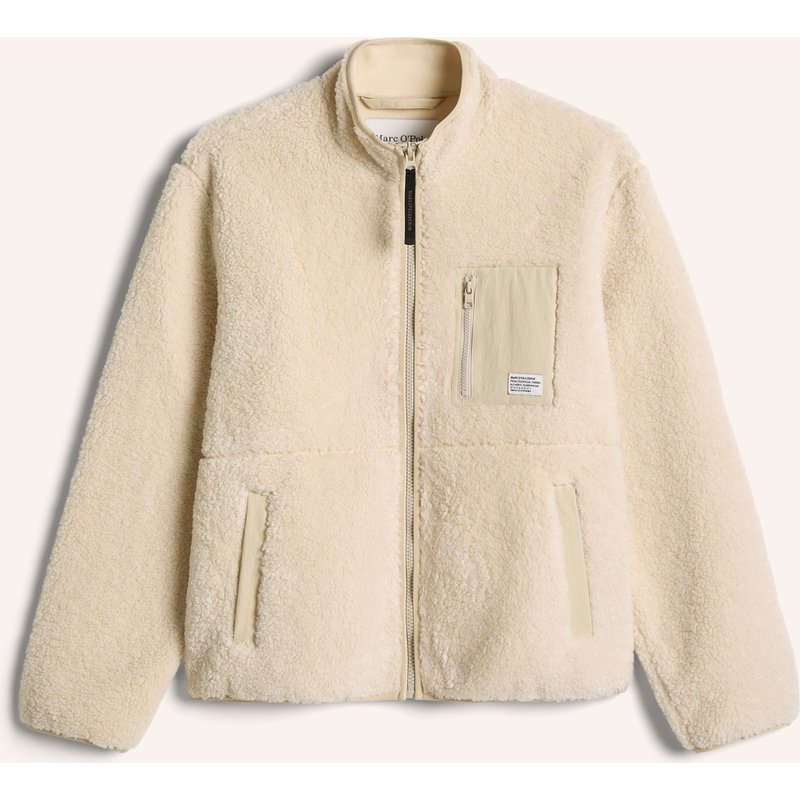 Marc O'polo Denim Teddyjacke beige