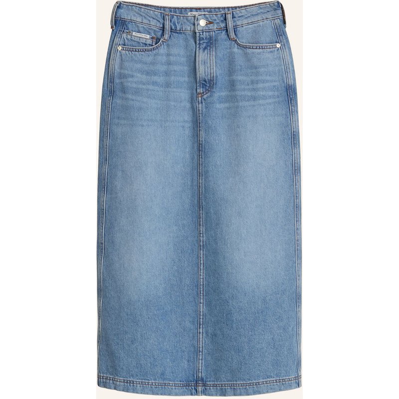 Marc O'polo Denim Maxi-Jeansrock blau