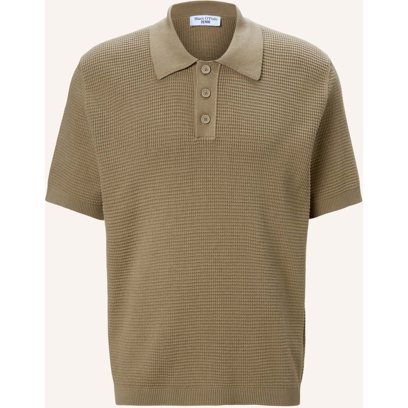 Marc O'polo Denim Strick Poloshirt braun